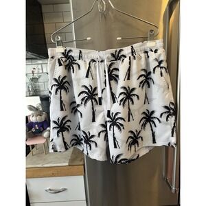 Savage Tactians RPGs And Palm Trees Swim Shorts 3XL Surf,Sand Lt Wt Quick Dry
